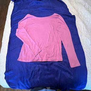 Ann Taylor Boatneck Low-Back Women's Top